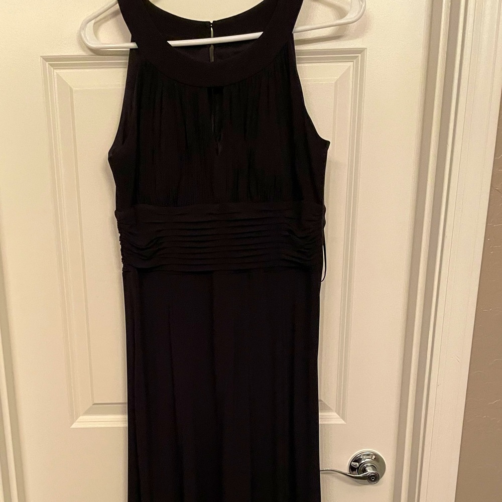 Long Flattering Black Dress